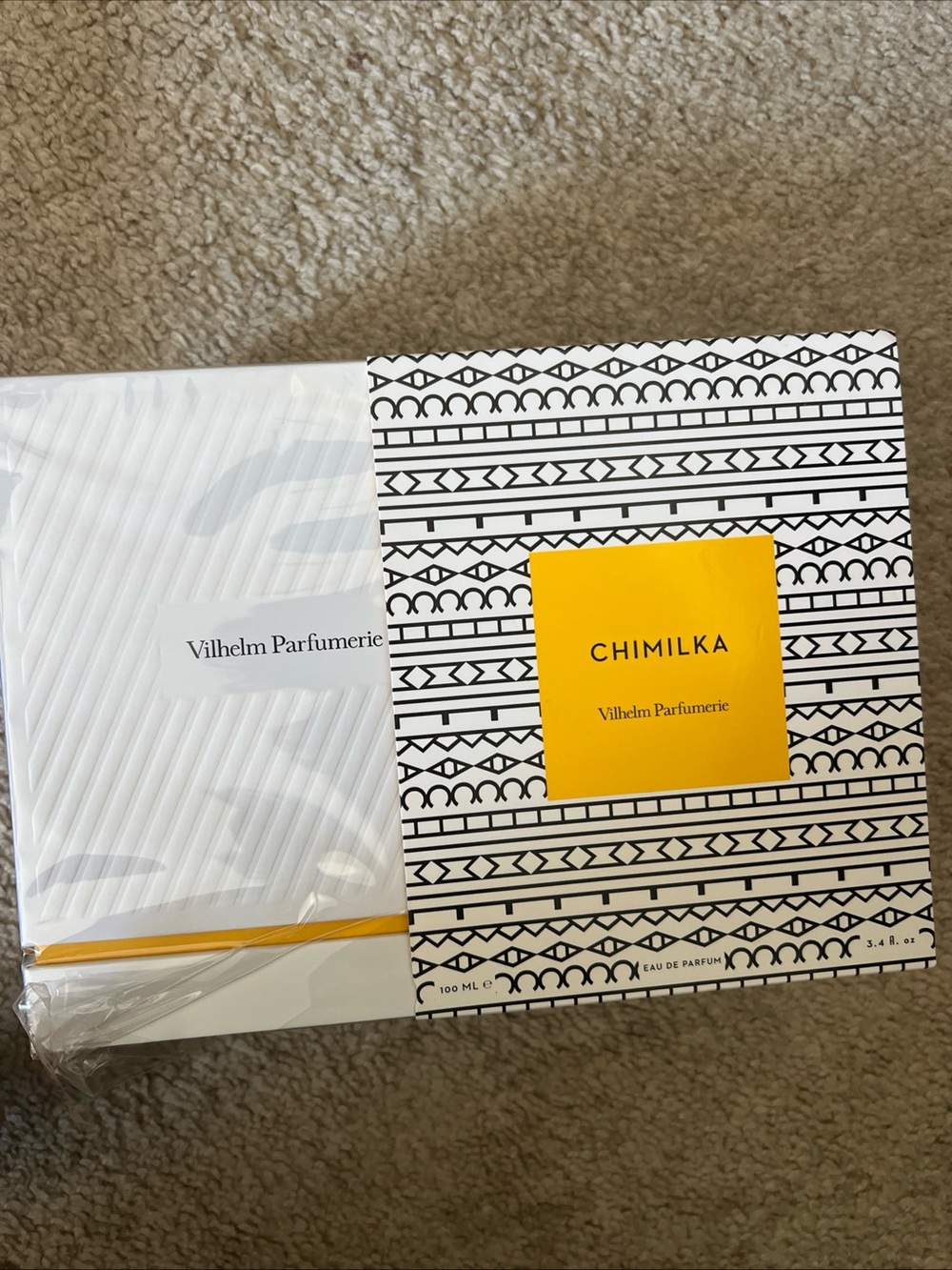 Vilhelm parfumerie chimilka empty box only!  100 ml